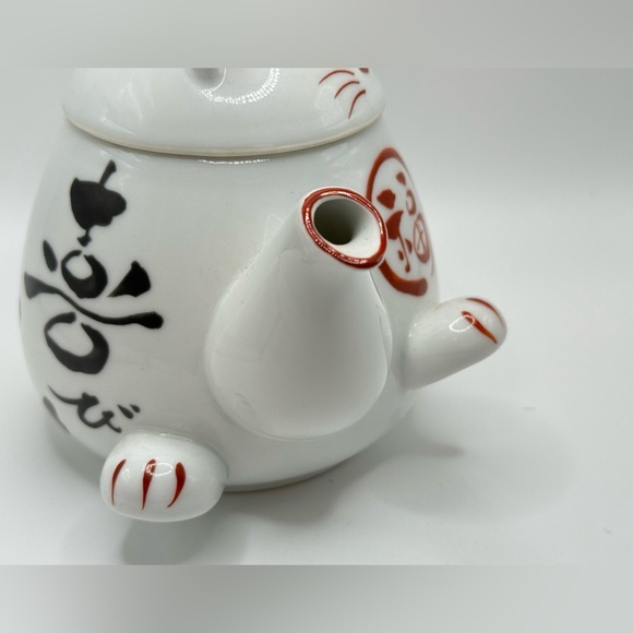 Arita Cat teapot with stainer - Picture 6 of 10